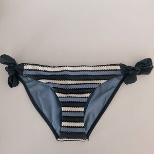 Pilyq Bathing Suit Bottoms Striped New Size S